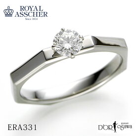 【P10倍】 新品 10号在庫あり プラチナ950 ロイヤルアッシャー ダイヤモンド リング ERA3310.3カラット 婚約指輪 指輪 エンゲージリング アンサンブル エンゲージ 【H】マリッジリング ペア 一粒 4月 誕生石 結婚記念日