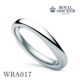 【P10倍】 新品 ロイヤルアッシャー プラチナ マリッジ リング WRA017 17号Royal Asscher Diamond 結婚指輪 ダイヤなし ペアリング プラチナ ブライダル リング Pt950 指輪 シンプル 単品 デイリーユース 【H】