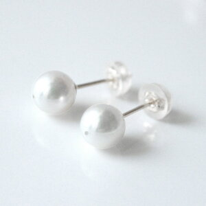 K10 アコヤ真珠 ピアス本真珠 アコヤパール あこやパール スタッドピアス 小さくでかわいいサイズ 即納 小さい K10YG K10WG イエローゴールド ホワイトゴールド 真珠ピアス スタッド アコヤ真珠