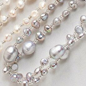 淡水パール 120cm ロングネックレス淡水真珠 パール pearl パールネックレス 結婚式 2連 ホワイト マルチ グレー 上品 フォーマル 女性 カジュアル 結婚式 フォーマル 上品 大人可愛い 6月 誕生石 卒業式 入学式