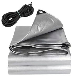 シルバーシート UVシート 防水シート #4000 超厚手 ブルーシート 雨よけ カバー  防災 屋根