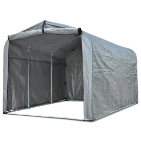 サイクルハウス 1.57x1.65x2.9m 長め バイク置き場　自転車置き場　物置　自転車収納　3台　防水　ガレージ　雨よけ