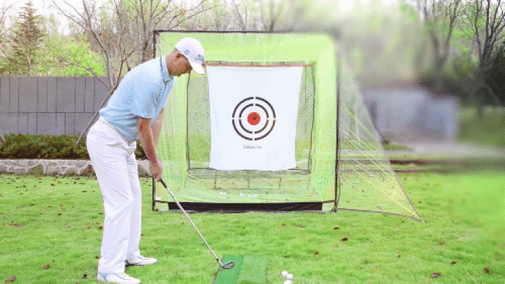 2.1x2.1x2.1m　スイング　打ちっぱなし　自宅　屋上　屋外室内 楽天市場】Sale! ゴルフネット 練習用 サイドネット付き 2.1x2.1x2.1m