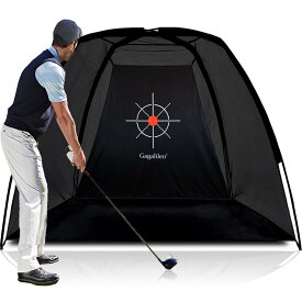 ゴルフネット　練習用　折りたたみ式　キャリーバッグ付き　2.4x1.8x1.5m 【一年間の安心購入】