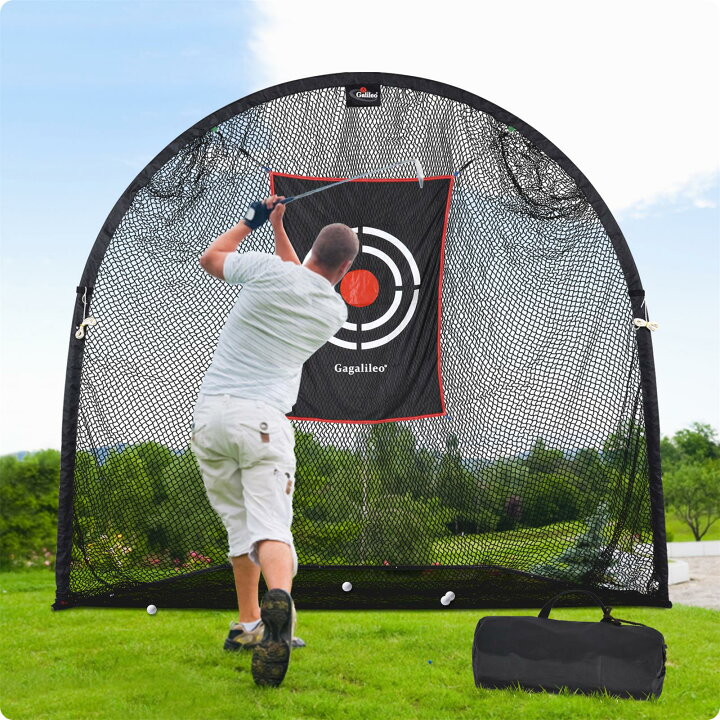 楽天市場】ゴルフネット 練習用 自宅練習 室内屋外 2.1x2.1x1m  