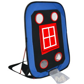 野球ネット　ピッチングターゲット　ピッチングトレーナー　集球ネット付き　折りたたみ式　ストライクアウト