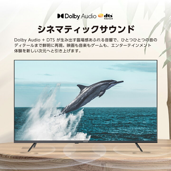 楽天市場】【公式通販】 ドウシシャ (coocaa クーカ) スマートテレビ 