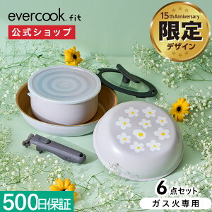 �y�����ʔ́z�y����f�U�C���zevercook fit �G�o�[�N�b�N �t�B�b�g �K�X�ΐ�p ���E�� �t���C�p�� 6�_�Z�b�g �O���[×�ԕ� 15���N����b�K�X�ΐ�p ����肪���� �t���C�p�� �� �Z�b�g �y�� �t