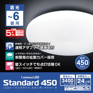 yʔ́z5Nۏ؁ Luminous (~iX) LED V[OCg f 6p 8p bX^_[h45DXV[Y 7iK ߓd ȃGl ȒPt Rt ^C}[  LEDCg V