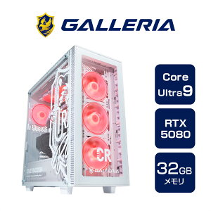 �K�����A �Q�[�~���OPC �f�X�N�g�b�v�p�\�R�� Core Ultra 9 285K RTX 5080 ������ 32GB / SSD 1TB Windows 11 Home GALLERIA CRA9C-R58 Crazy Raccoon �R���{���f�� 17866-4380