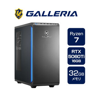 �K�����A �Q�[�~���OPC �f�X�N�g�b�v�p�\�R�� Ryzen 7 9800X3D RTX 5060 Ti ������ 32GB / SSD 1TB Windows 11 Home GALLERIA XDR7A-R56T16G-GD Ryzen 7 9800X3D���� 19925-4795