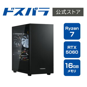 �T�[�h�E�F�[�u �f�X�N�g�b�v�p�\�R�� Ryzen 7 5700X RTX 5060 ������ 16GB / SSD 500GB Windows 11 Home THIRDWAVE AD-R7X56A-01B Ryzen7 5700X���� 22422-4111