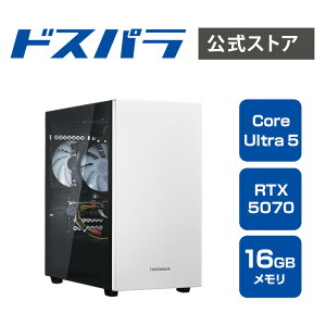 �T�[�h�E�F�[�u �f�X�N�g�b�v�p�\�R�� Core Ultra 5 225F RTX 5070 ������ 16GB / SSD 500GB Windows 11 Home THIRDWAVE AD-C5F57A-01W 22511-5056