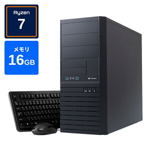 �T�[�h�E�F�[�u �f�X�N�g�b�v�p�\�R�� Ryzen 7 9700X ������ 16GB / SSD 500GB Windows 11 Home THIRDWAVE AT-R7XIGA-01B Ryzen7 9700X���� 22675-4191