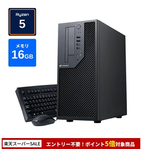�T�[�h�E�F�[�u �f�X�N�g�b�v�p�\�R�� Ryzen 5 5500GT ������ 16GB / SSD 500GB Windows 11 Home THIRDWAVE AM-R5GIGA-01B Ryzen5 5500GT���� 22774-3974