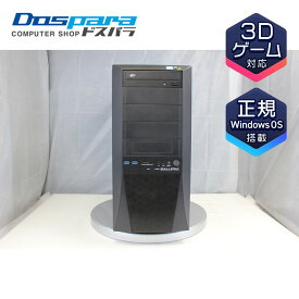 [中古] THIRDWAVE GALLERIA KT(Intel Core i7-6700K 4.00GHz/16GB/SSD 256GB/GTX 1060 6GB/Win10 Home 64bit/状態Cランク)