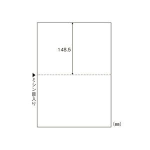ヒサゴ エコノミープライスマルチプリンタ帳票 A4判2面