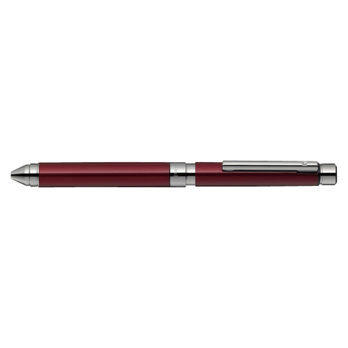 ゼブラ シャーボＸ ＴＳ１０ ３色ボールペン＋シャープペン用 軸（ボルドー）：どっとカエール 支店
