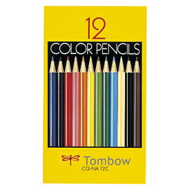 トンボ鉛筆　色鉛筆　紙箱　NA　12色セット