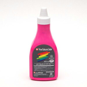 サクラクレパス ニューサクラカラー420mlポリチューブ(オペラレッド)