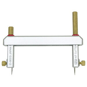 NT　サークルカッター　直径1〜14cm　替刃45度　5枚　、針2本　付、平行切り可能