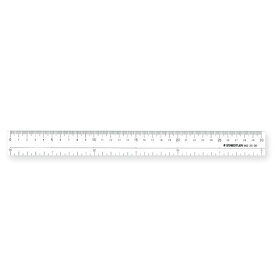 ステッドラー 直定規 両側目盛り付き 目盛:30cm
