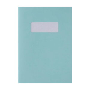 ジャパンインターナショナルコマース とじ太くん 窓あきカバー A4タテ 背幅9mm(ブルー)