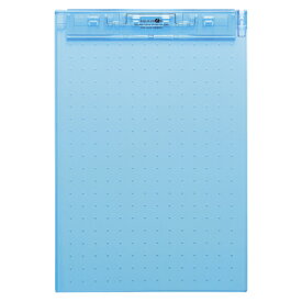 リヒトラブ AQUA DROPs 超薄型クリップボード A4判タテ型（青）