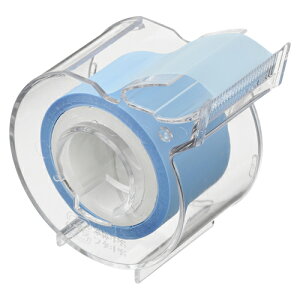 ヤマト メモックロールテープ 本体(フィルム) 25mm幅・カッター付き パールブルー