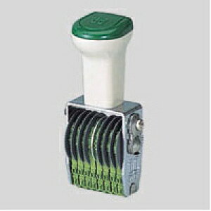 サンビー テクノタッチ回転ゴム印 8連(明朝体) 規格:5号・8連