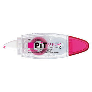 トンボ鉛筆 テープのり ピットリトライCN 本体 幅8.4mm×長8m(スタンダード)
