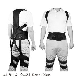 キングジム 作業アシストスーツX Lサイズ ASX30-L 男女共用(黒)