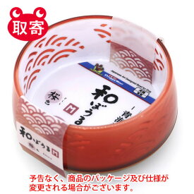 ドギーマンハヤシ　和ぼうる　M　青海波　桜色　ペット用品