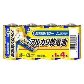 三菱電機 アルカリ（Nタイプ）単1 4本パック