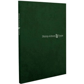 テージー　スタンプアルバム　Bタイプ　B5サイズ　切手アルバム　SB−33−03（緑）