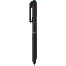 ぺんてる　Calme　カルム　3色ボールペン　静音設計　油性ボールペン　0．7（黒・赤・青）（ブラック）
