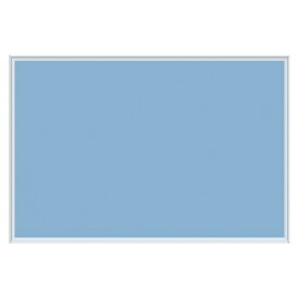 馬印　メーカー直送品　壁掛け用ワンウェイ掲示板　ブルー　外寸：横910×縦610×厚18mm