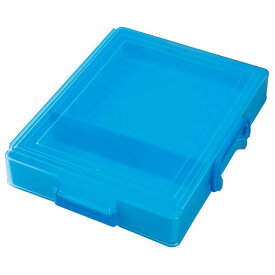 クツワ おどうぐばこ お道具箱 収納 ケース 小学校 机 青（ブルー）