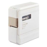 キングジム ラベルプリンター「テプラ」PRO　シロ　電池式　スマホ専用（白）