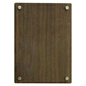 コレクト サインフレーム 壁掛け式(ウォルナット)