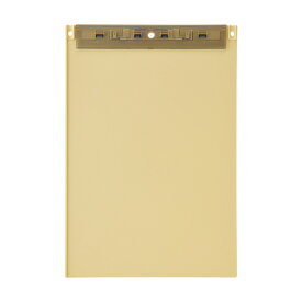 リヒトラブ Mutual 超薄型クリップボード＜フック穴付＞（マットイエロー）