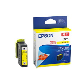 エプソン 純正 インクカートリッジ増量Y カニ KNI-Y-L