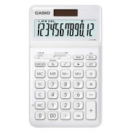 カシオ 電卓 ジャスト 12桁 ホワイト（ホワイト）