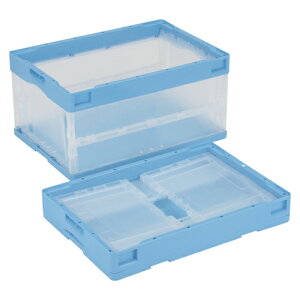 �򕌃v���X�`�b�N�H�Ɓ@�܂肽���݃R���e�i�[ CB-S41NR�i�u���[�����j�@�t�^�Ȃ�/���� �O��:��530×��366×��272mm�i�u���[�����j