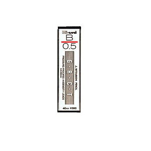 三菱鉛筆 シャープ替芯 ハイユニ 0.5mm芯 40本入 B