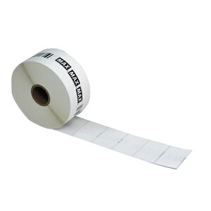 マックス ラベルプリンタ専用ラベル LP-S4028VP 通常・連続発行用ラベル(50巻入) ラベルサイズ:幅40×ピッチ28mm