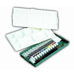 ターナー アクリルガッシュ プライムセット13色 11mlX12本+白20mlX1、デザイン筆3本