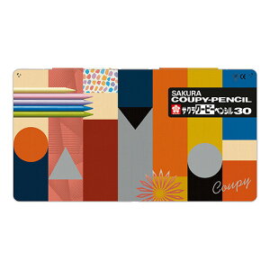 サクラクレパス クーピー30カラーオンカラー缶