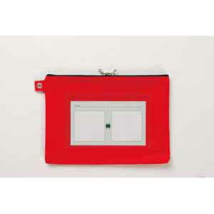 サクラクレパス ノータム鍵対応メールバッグ 赤 A4