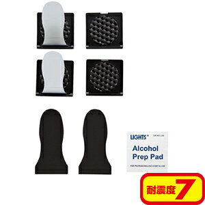 サンワサプライ 薄型テレビストッパーS サイズ:フット/W45×D44×H71mmフット台/W45×D44×H11mm